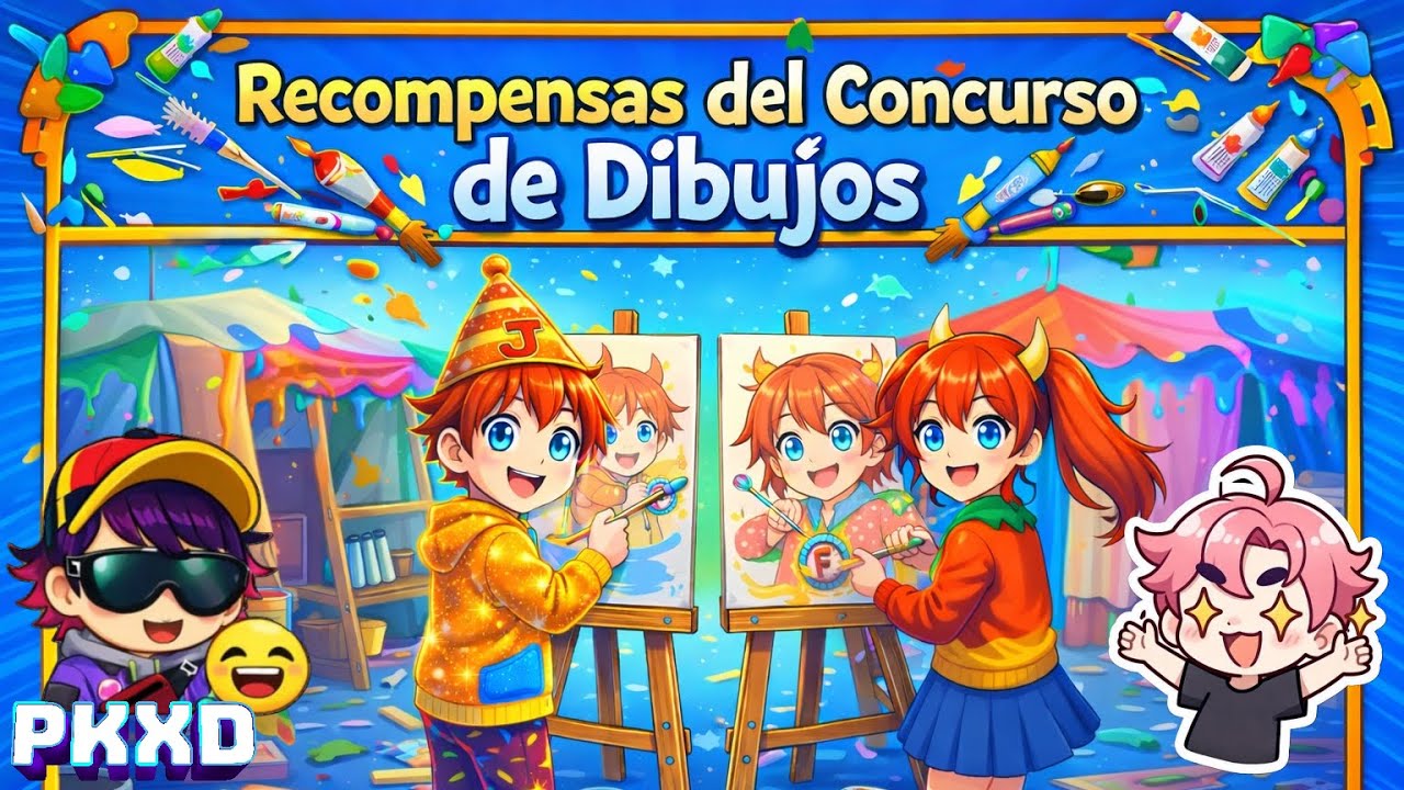 RECOMPENSAS DEL CONCURSO DE DIBUJOS - TheJaviFlash