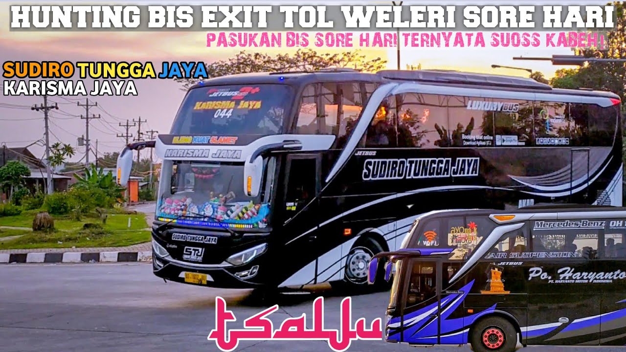 SUOSS KABEH !!! PASUKAN JETDARAT SORE HARI - HUNTING BIS SORE HARI DI EXIT TOL WELERI - SUNSET SORE