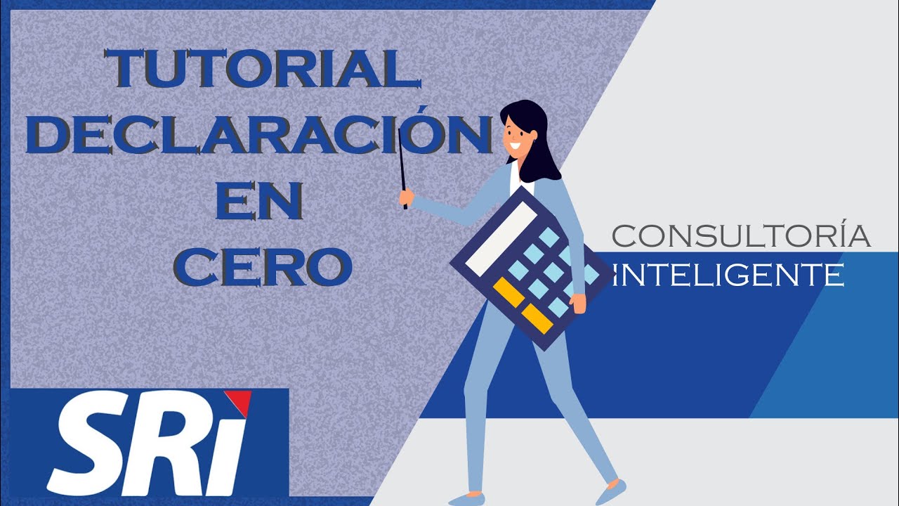✅ DECLARACIÓN MENSUAL DE IVA EN CERO SRI | TUTORIAL 2024