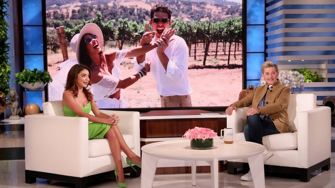 Sarah Hyland Had a Fake Wedding on Her Real Wedding