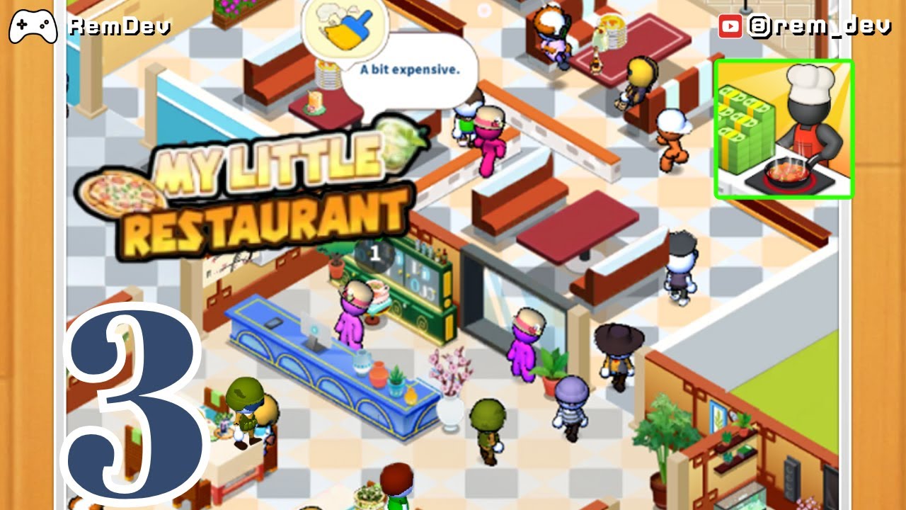 My Little Restaurant Level 3 – Cooking & Management Simulation Game Walkthrough
