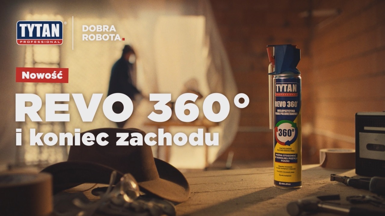 REVO 360° – Pierwsza wielopozycyjna piana PU!
