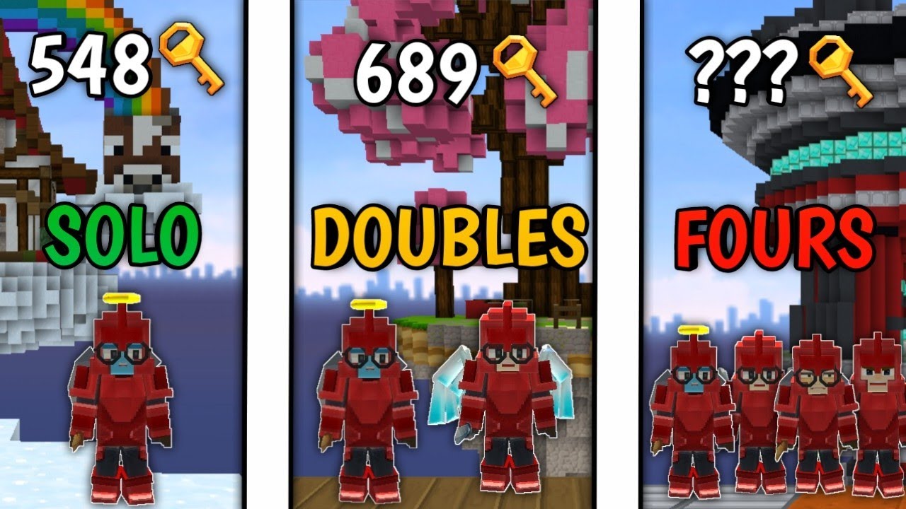 Which Bedwars Mode Can Give You The Most Key's [Blockman Go]