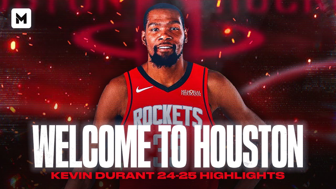 WELCOME TO THE ROCKETS KEVIN DURANT!!