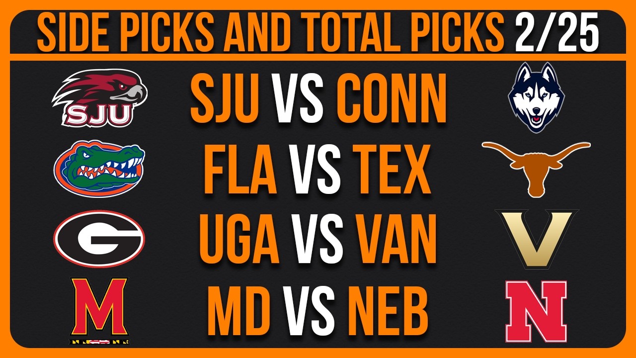 College Basketball Picks & Predictions Today Wednesday 2/25/26 | NCAAB Picks Today