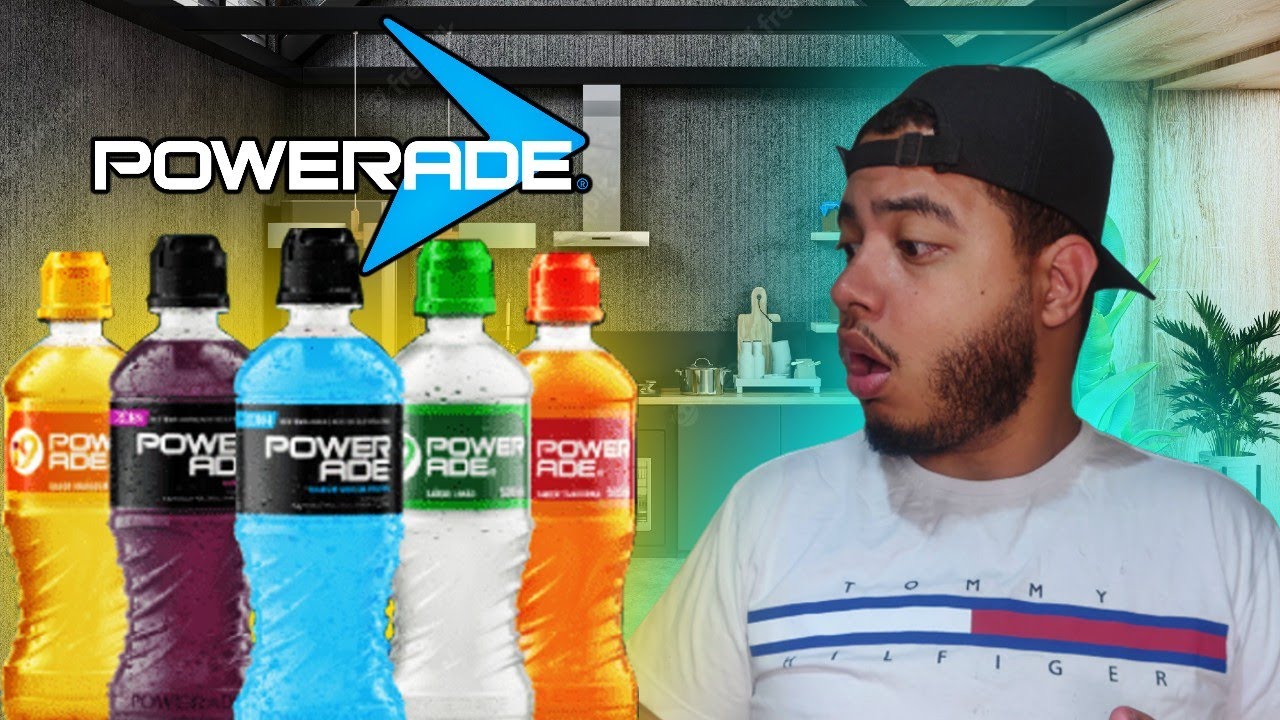 PROVEI TODOS OS SABORES DE POWERADE