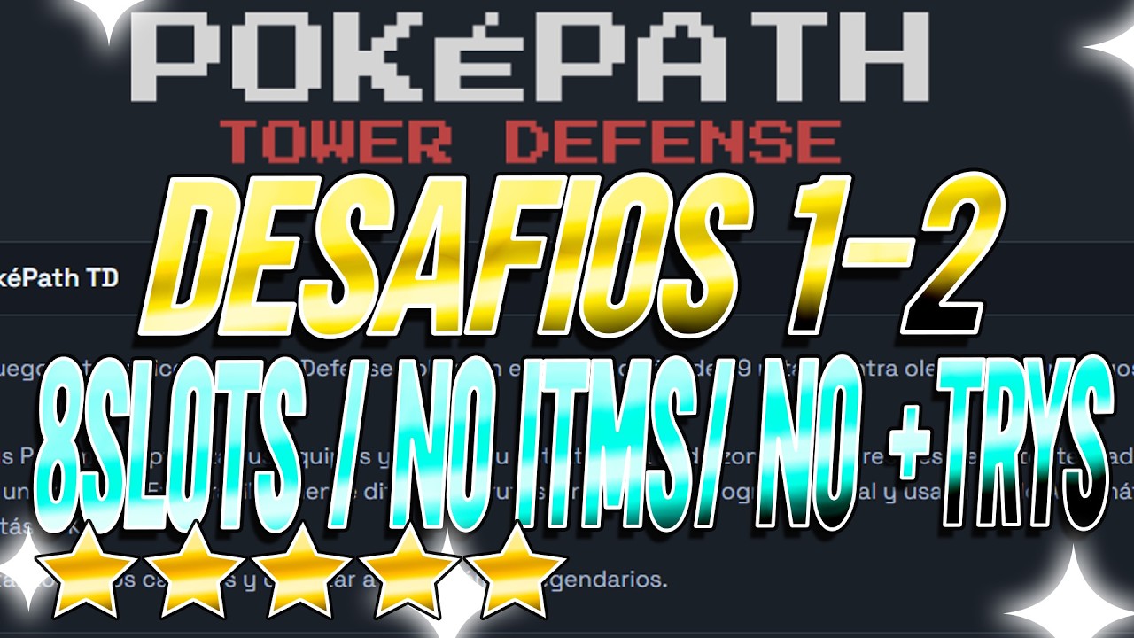 POKEPATH | !!COMPLETAMOS 3 DESAFIOS DE UN SOLO GOLPE EN EL MAPA 1-2 Y IMPORTANTE EL DATO DEL JEFE!!