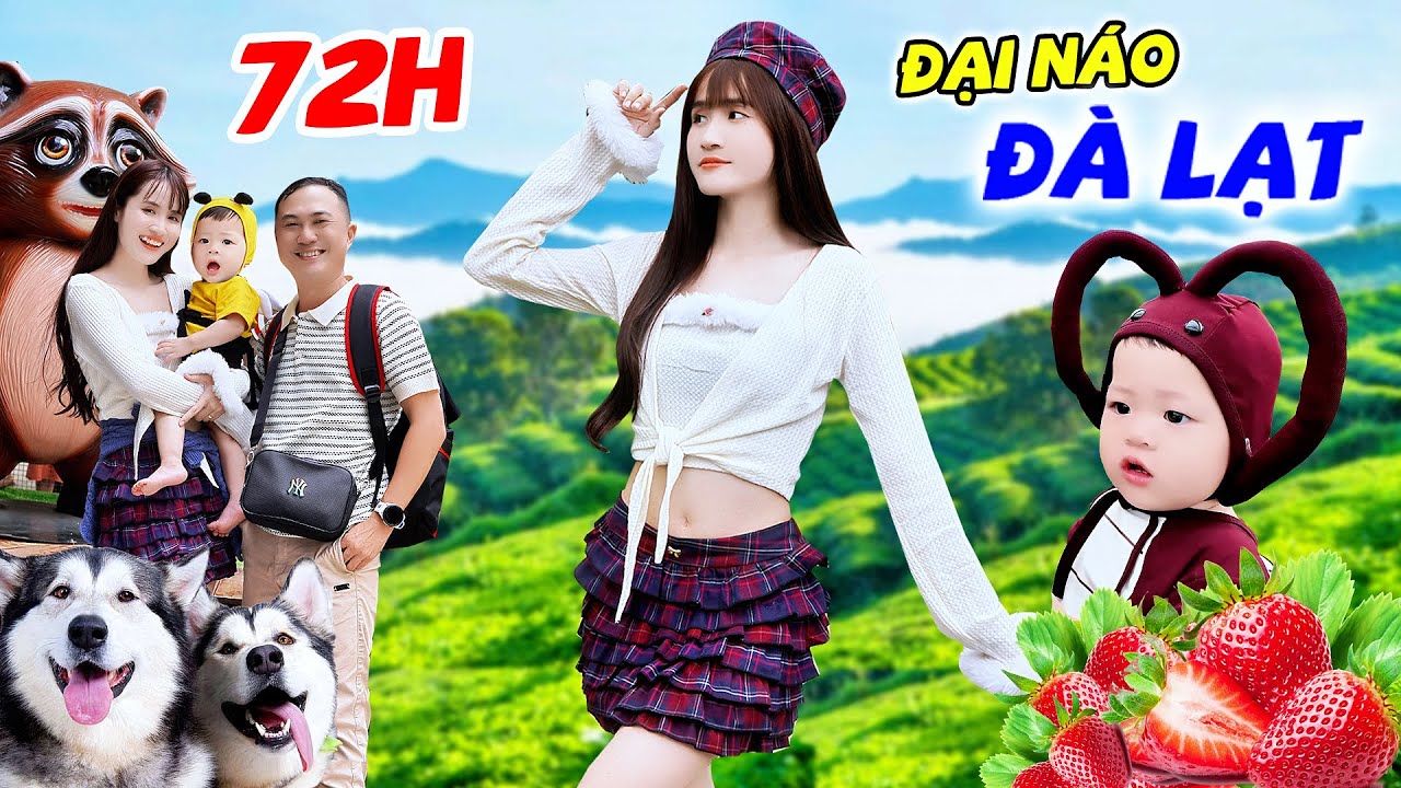 72H GIA ĐÌNH ZINO ĐẠI NÁO ĐÀ LẠT | ĂN NGON CHỤP ẢNH ĐẸP CAFE XINH - VÊ VÊ CHANNEL