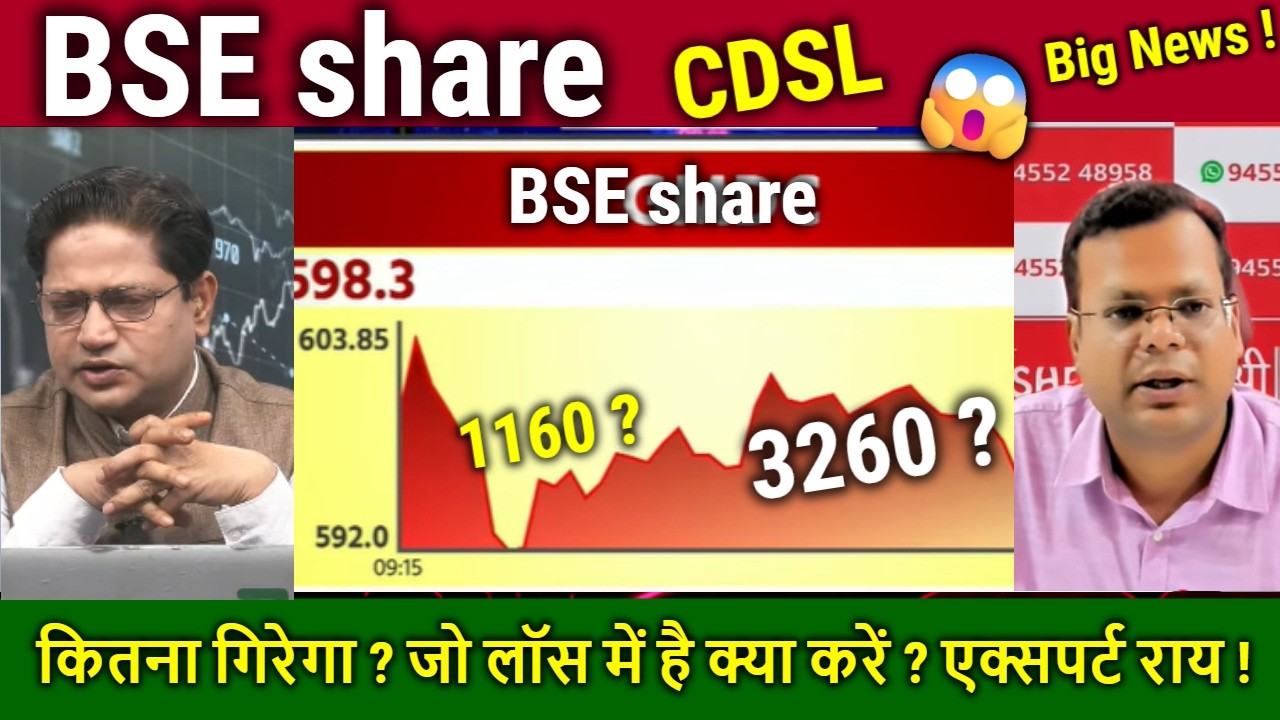 BSE share latest news,Buy or Sell ? Future Analysis,CDSL,BSE LTD share news,Target Tomarrow,NSE IPO