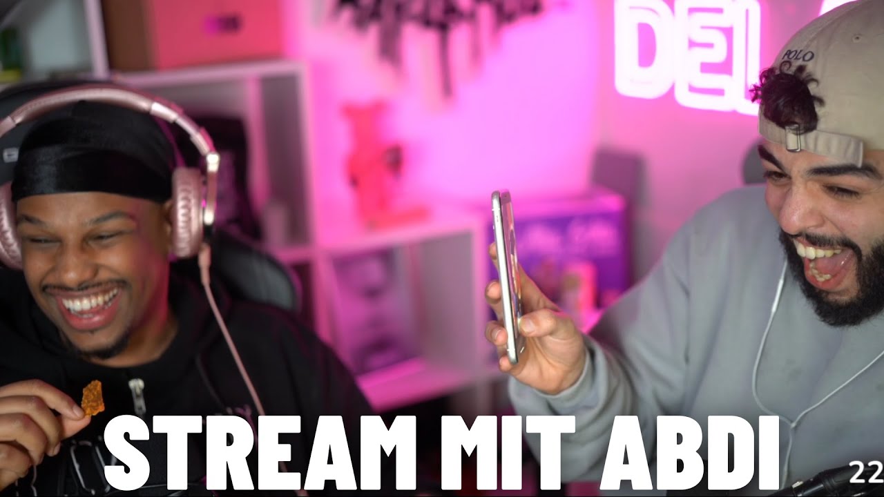 STREAM MIT ABDIRACKZMAN, HOT CHIP CHALLANGE, IDIOTEN TEST uvm.