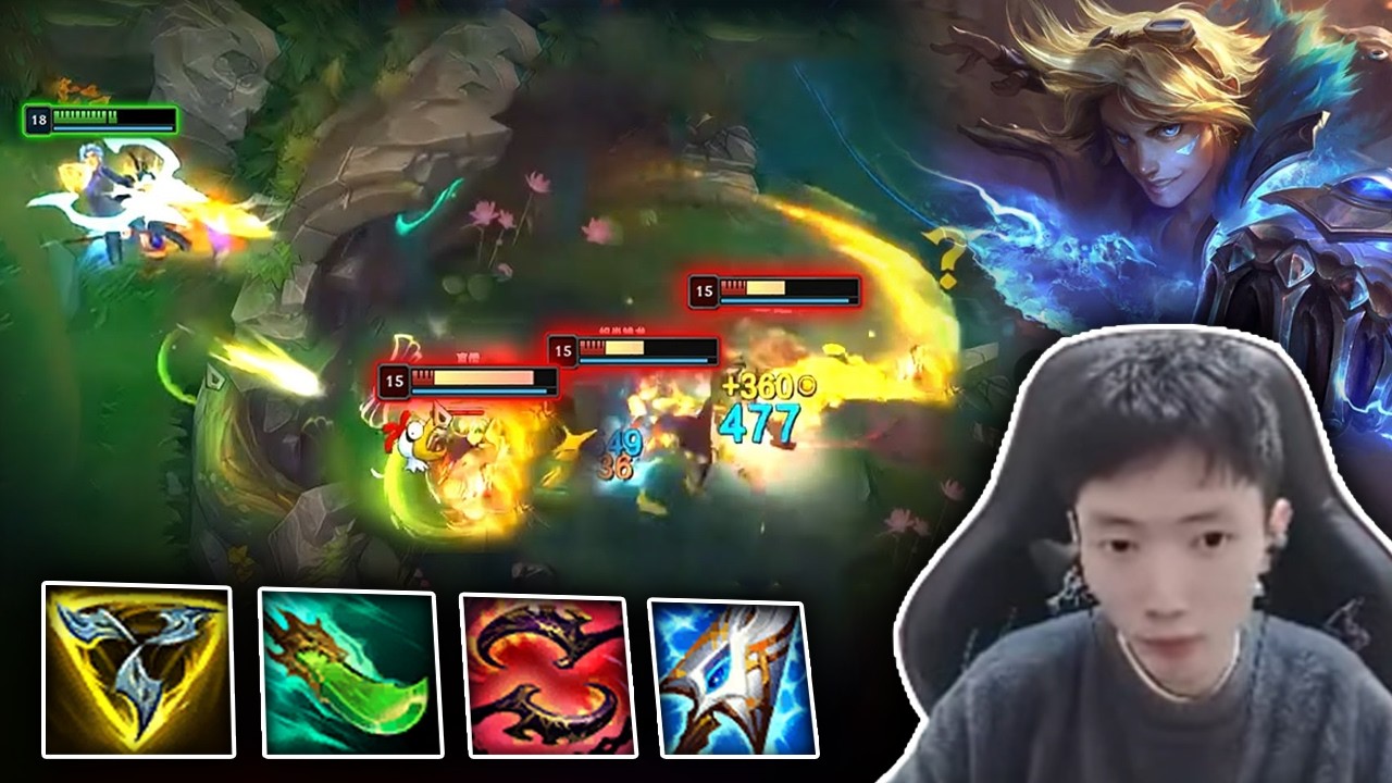 2255LP Ezreal : This Man is DOMINATING CN Challenger Elo - Engsub