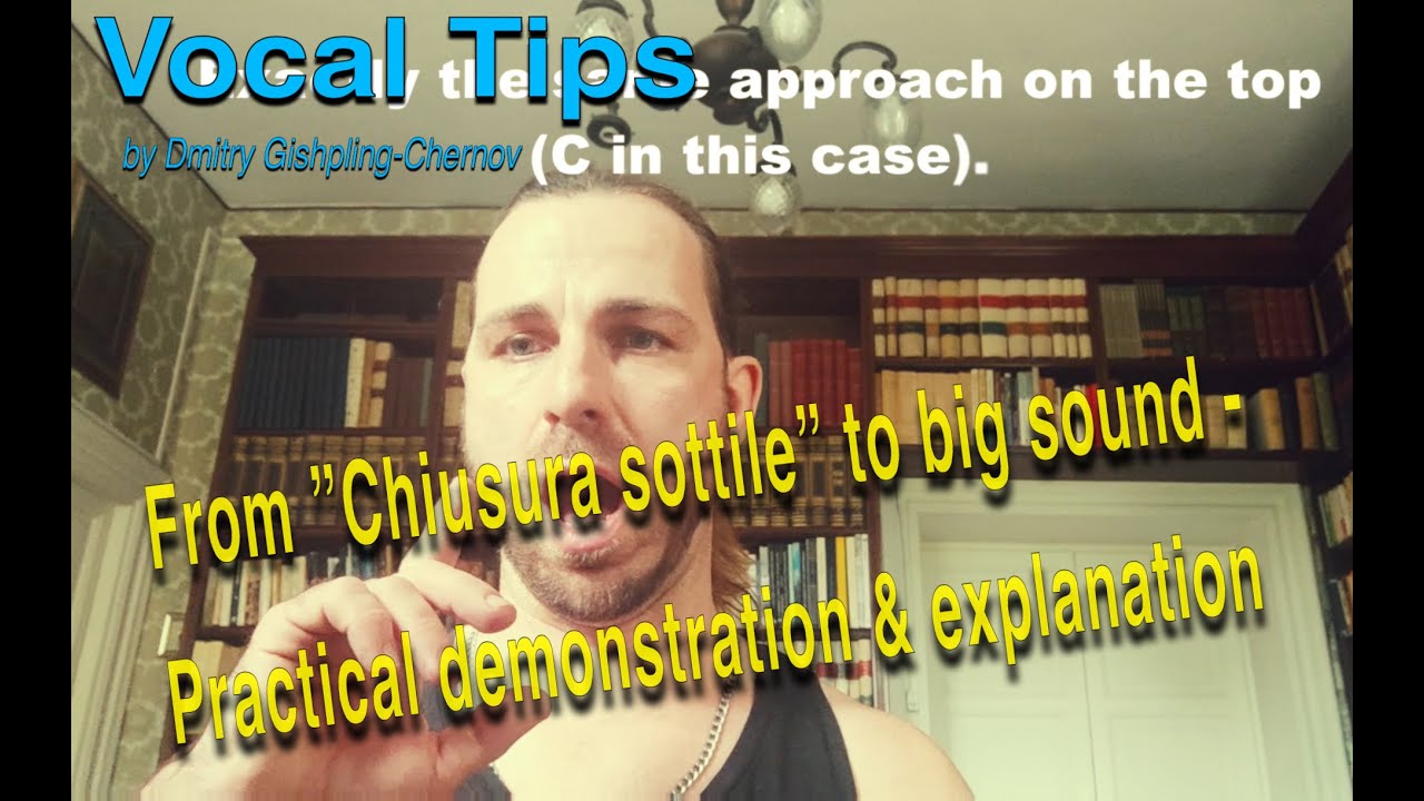 VOCAL TIPS: from 