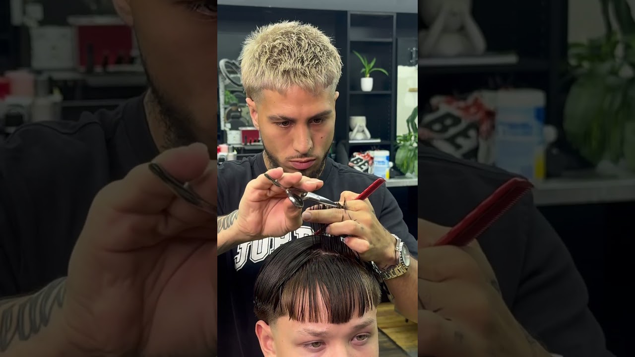 Point cut 🤝🏻 Texture    #haircut #barber #chicago