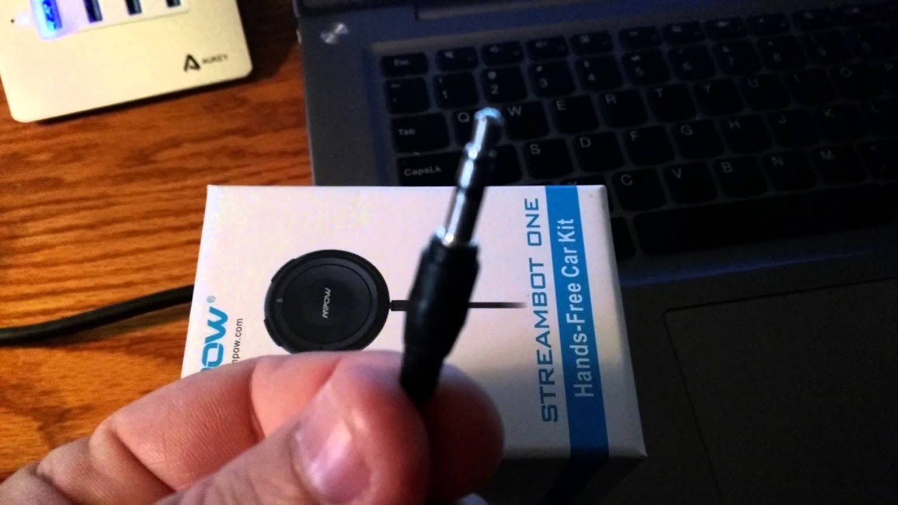 MPOW Streambot One Bluetooth 4.0 Hands-Free Car Kit/Bluetooth Audio Music Receiver