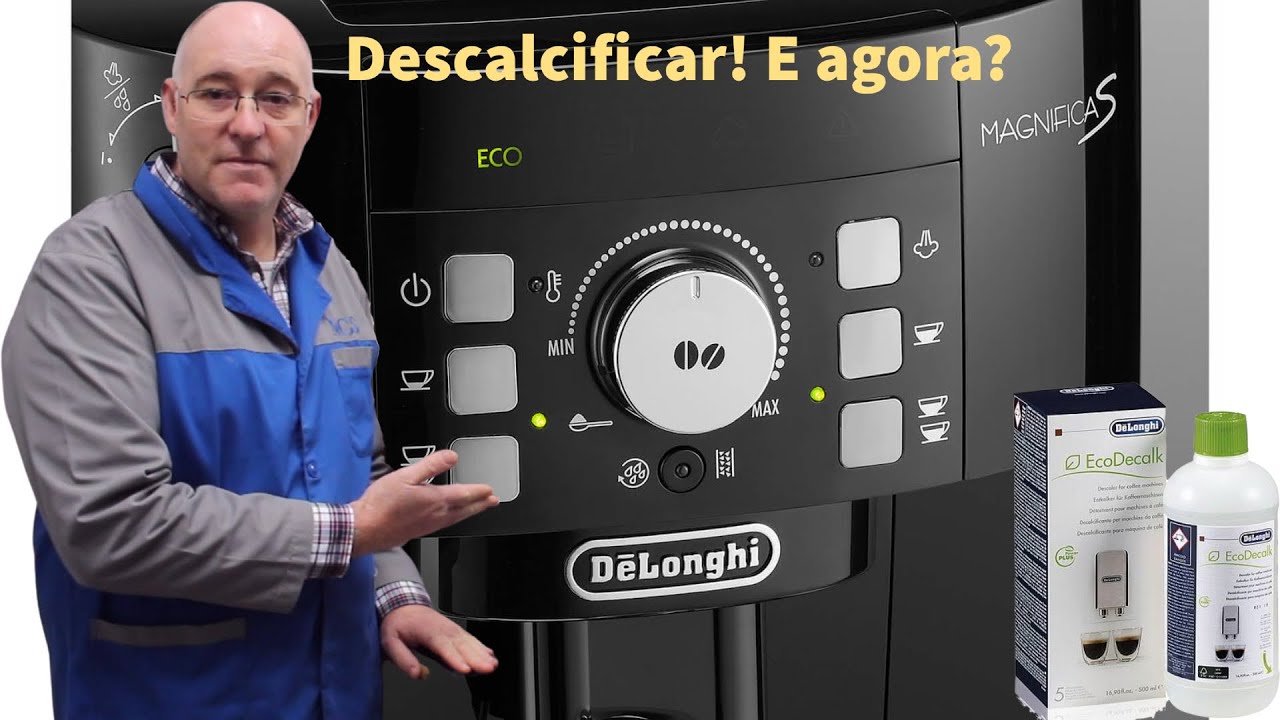 Delonghi Magnifica S ECAM 22110B - Como descalcificar?