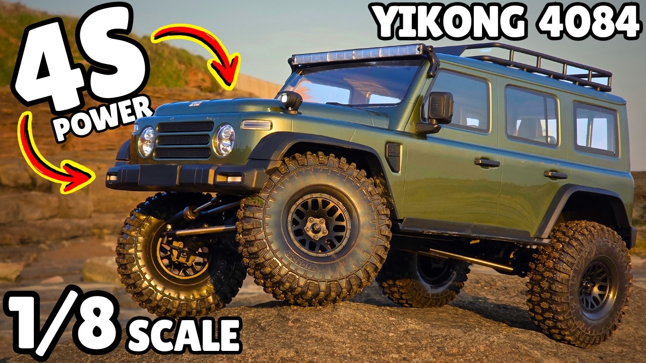 Эта штука просто зверь на 4S!! - Обзор Yikong 4084 1/8