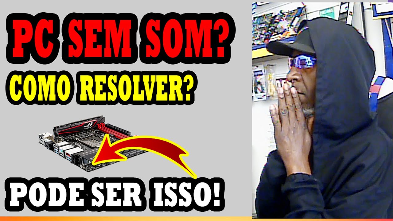 PC sem som (dica) &ndash; WINDOWS sem SOM (&Aacute;udio), Pode ser Falta de JUMPERS na PLACA M&Atilde;E (SOLU&Ccedil;&Atilde;O) -2026