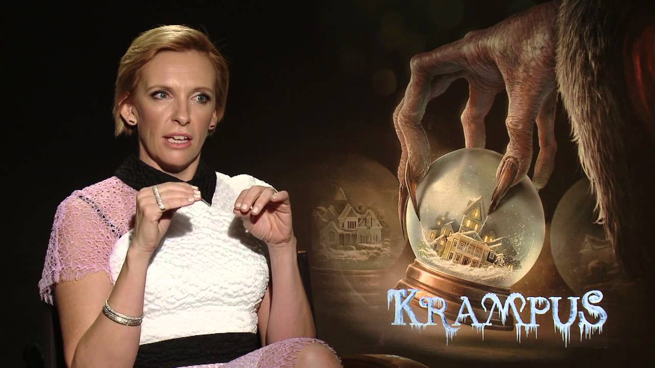Krampus: Toni Collette Official Movie Interview | ScreenSlam