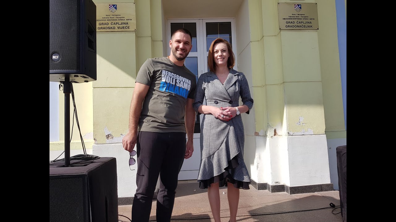 Gradonačelnica Čapljine Iva Raguž ugostila legende Dinama