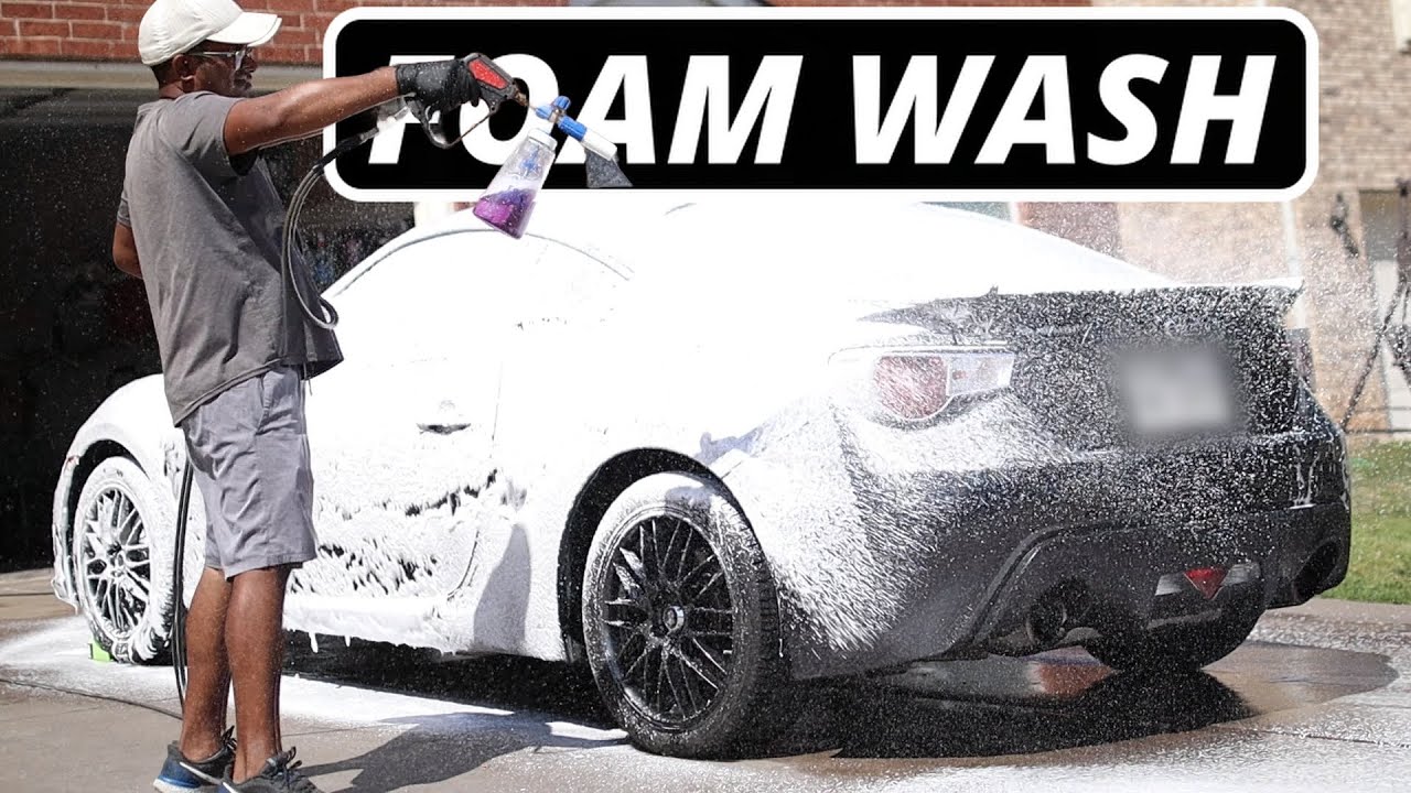 Ultimate Subaru Brz Makeover: Foam Wash & Interior Car Detail - (FULL DETAIL)