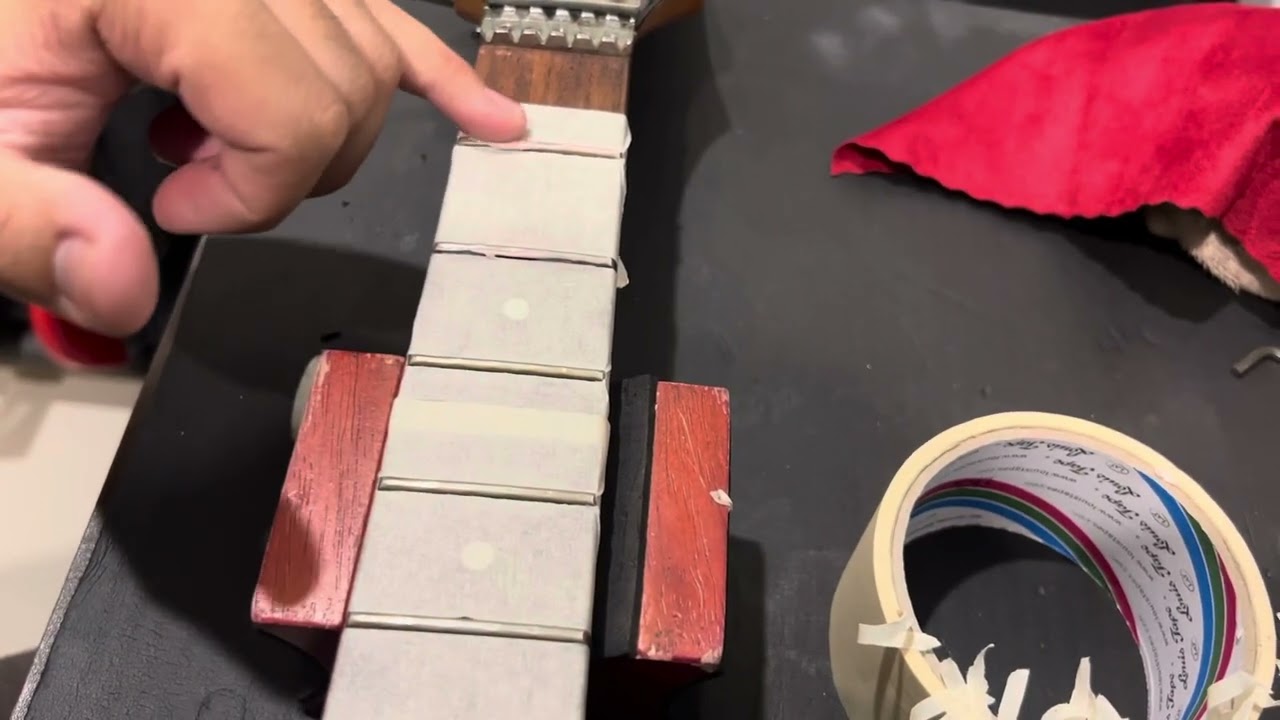 วิธีทำความสะอาดเฟรตกีตาร์ Cleaning Fret Guitar