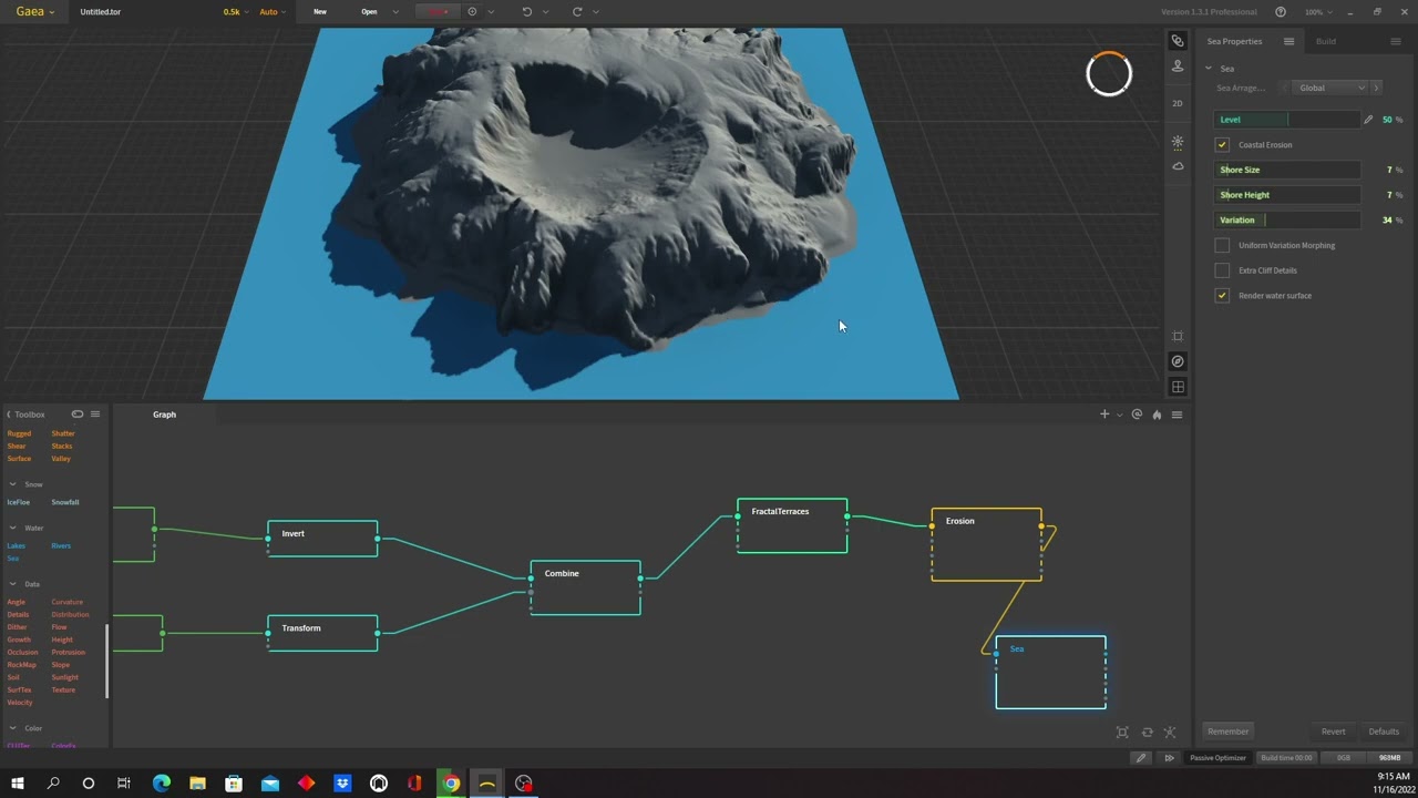 Gaea Island for UE5