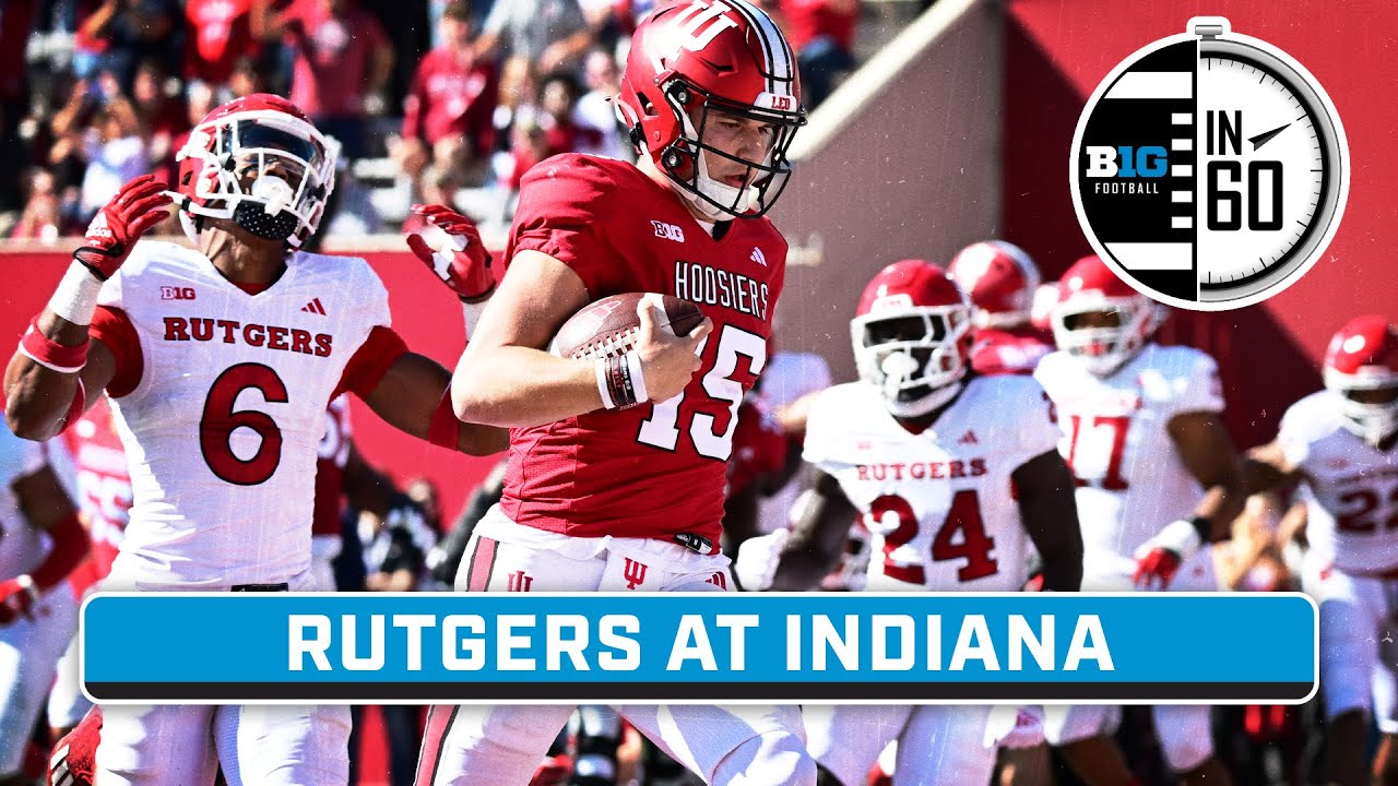 Rutgers at Indiana | Oct. 21, 2023 | B1G Football in 60
