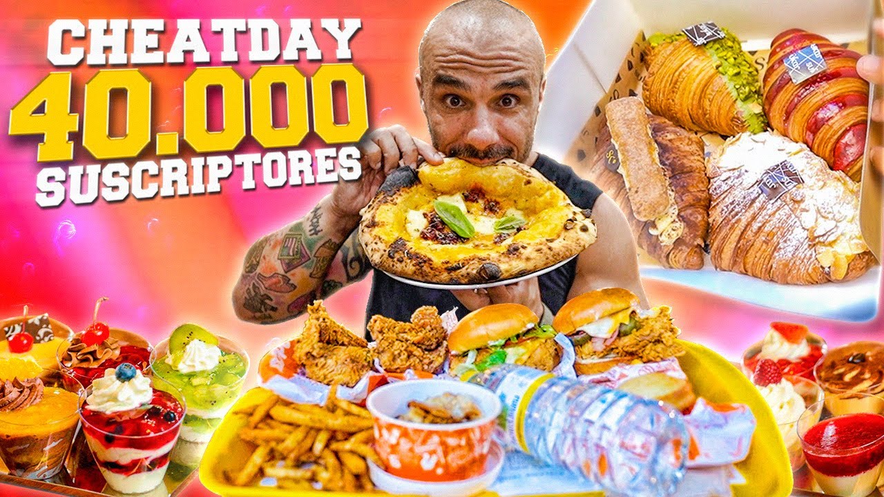 CHEAT DAY BRUTAL *ESPECIAL 40.000 SUSCRIPTORES * CROISSANT, PIZZA, ROLLOS DE CANELA...
