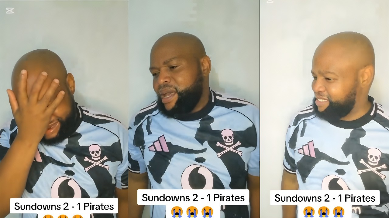 ORLANDO PIRATES FAN HUMBLED BY SUNDOWNS😢