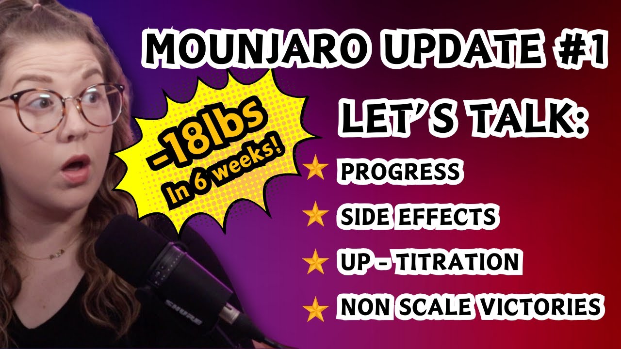Моё путешествие в Монджаро | Обновление 1 — сбросила 8 кг за 6 недель! #mounjaro