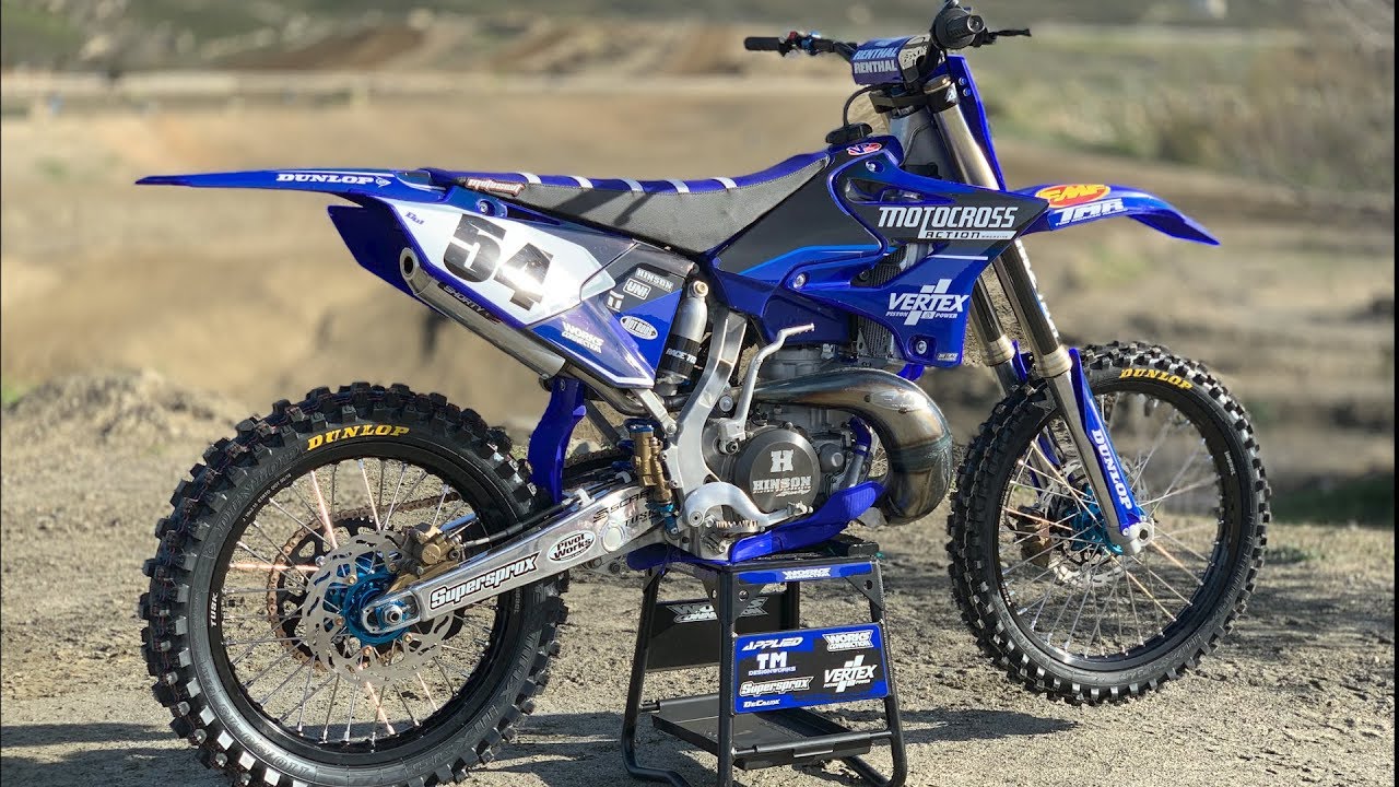Проект Yamaha YZ250 2 Stroke 2005 года — журнал Motocross Action