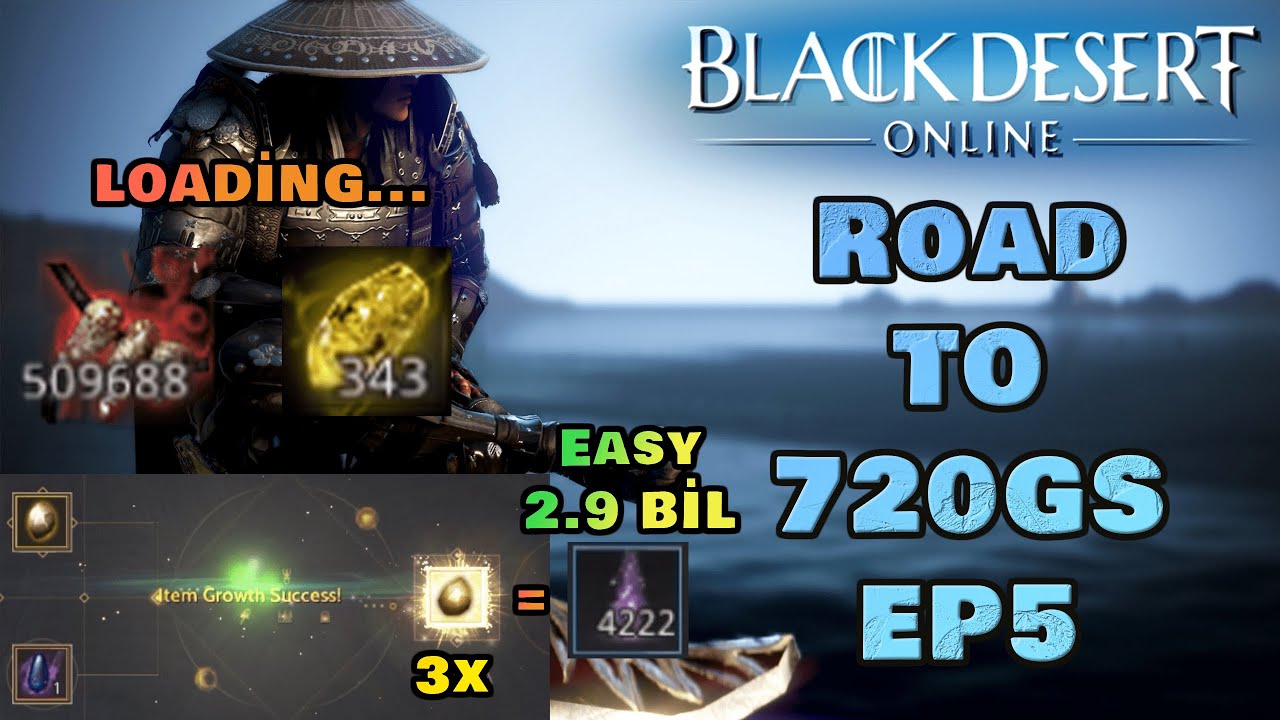 BDO | Road to 720 GS | 1Million Trash Challenge Part 2 | Grinding/Upgrade Attempts/PVX | EP5