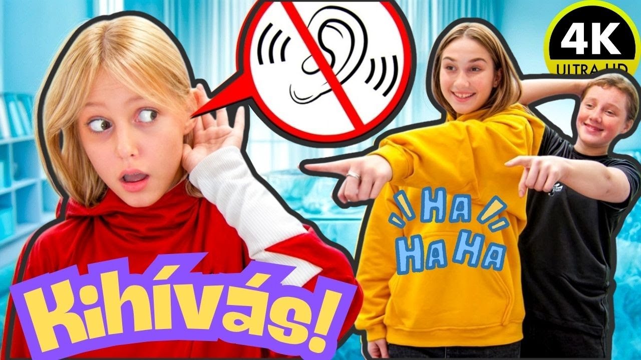 Amelka 24 órára elvesztette a hallását, és 24 órán át csak gyorséttermet eszik!