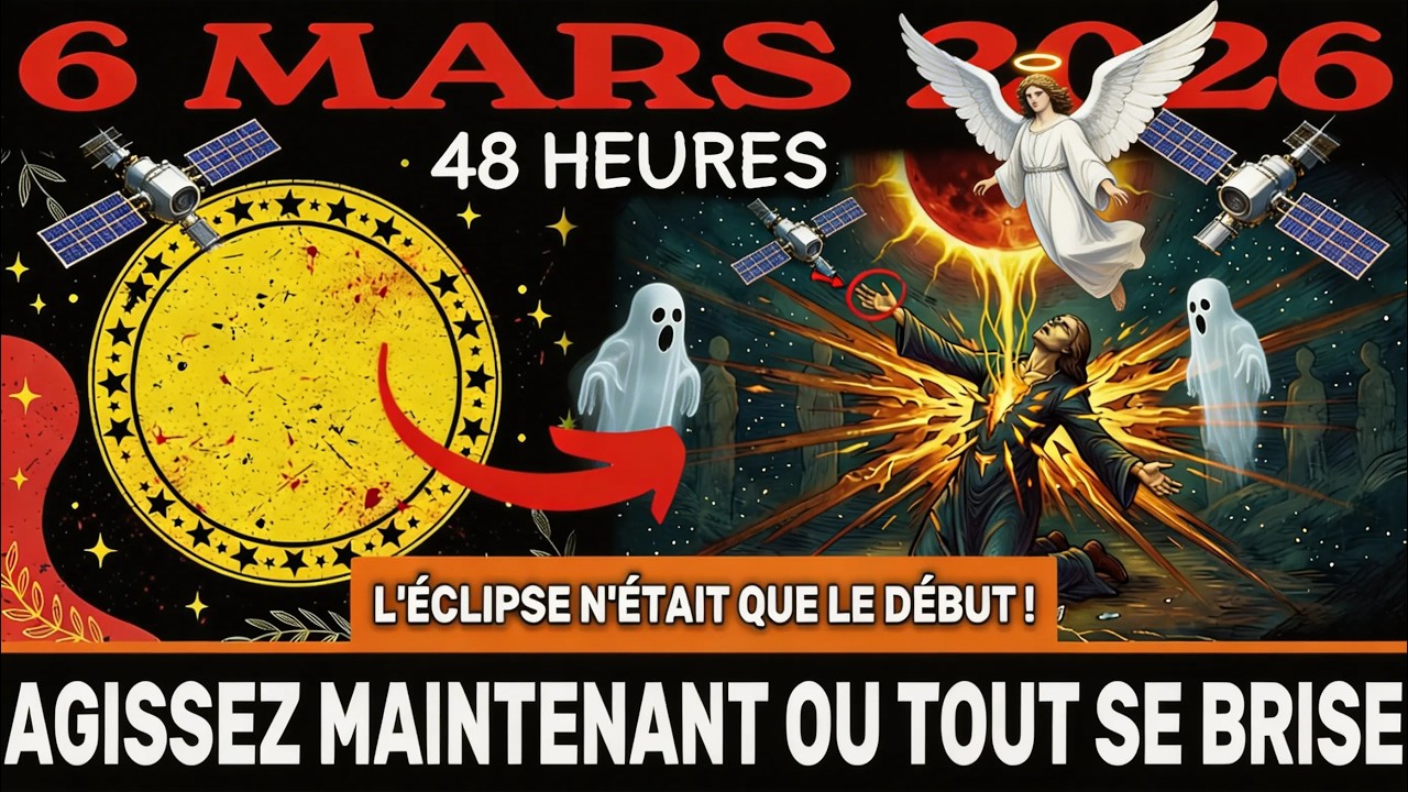 URGENT ! INTÉGRATION POST ÉCLIPSE ! 6 mars – traitez les changements PROFONDS MAINTENANT !