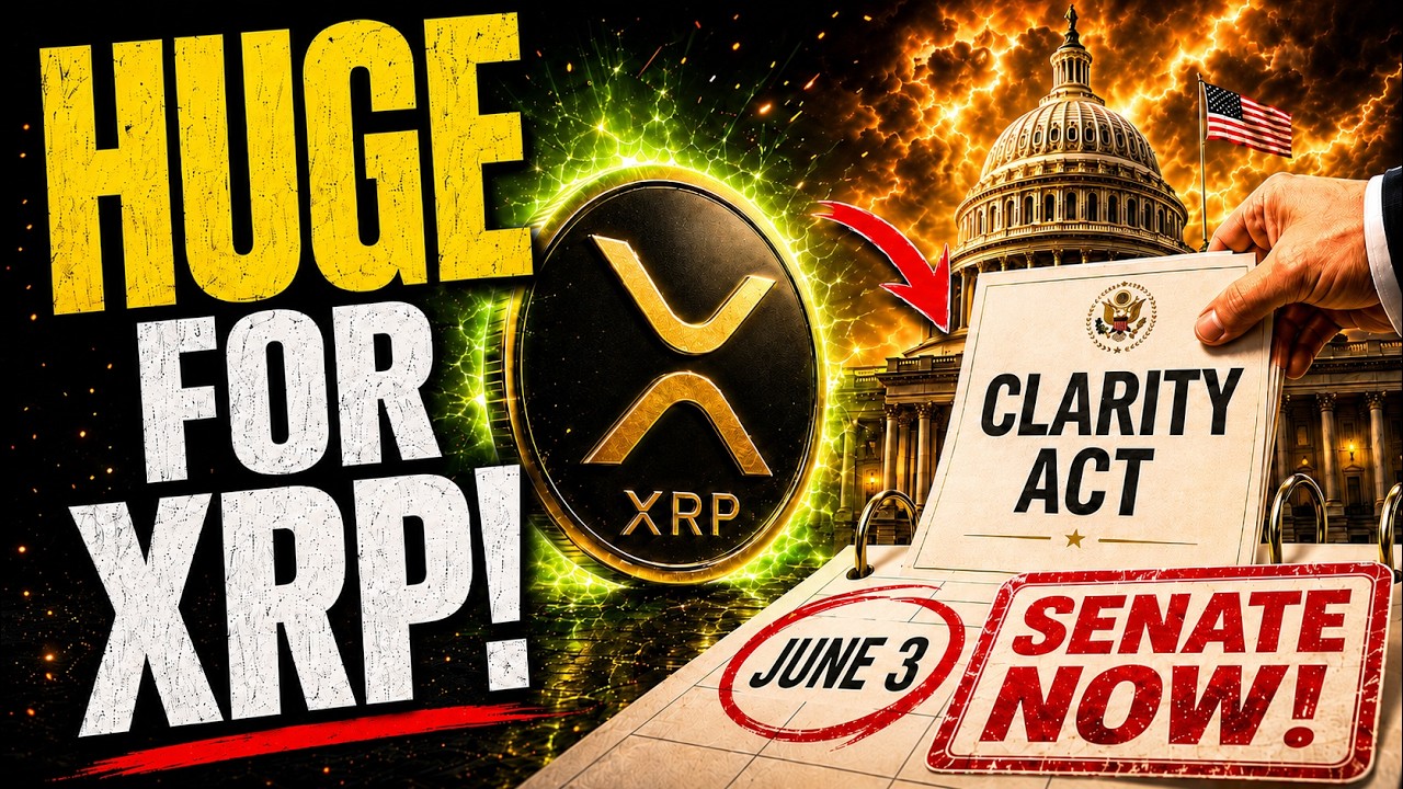 Это имеет огромное значение для XRP! Законопроект Clarity Act включён в повестку дня Сената прямо...