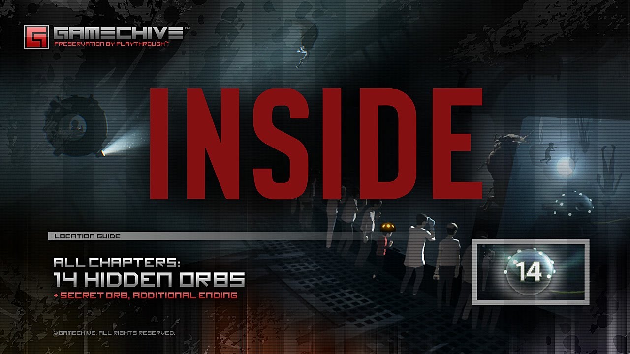 INSIDE (Hidden Orbs Location Guide, 14 Total, Secret Orb & Additional Ending) PS4 Gamechive