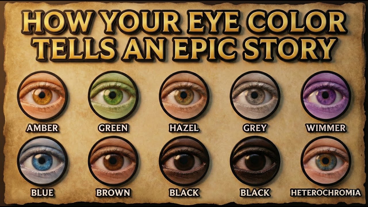 How Your Eye Color Tells an Epic Story
