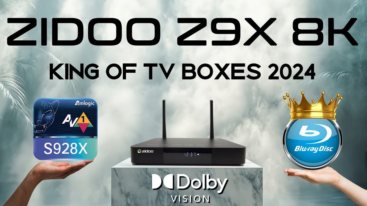 Zidoo Z9X 8K Android Media Player Король ТВ-приставок 2024