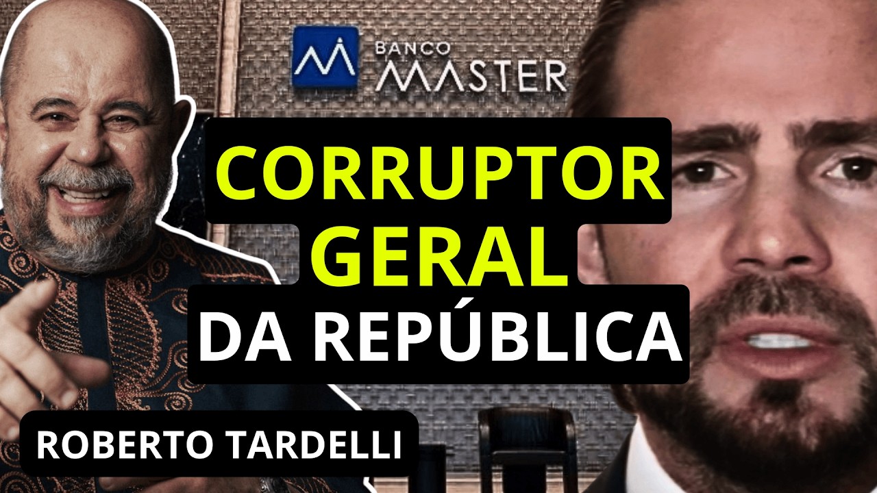 CHOCANTE! Roberto Tardelli Fala Sobre Vorcaro e Outros 
