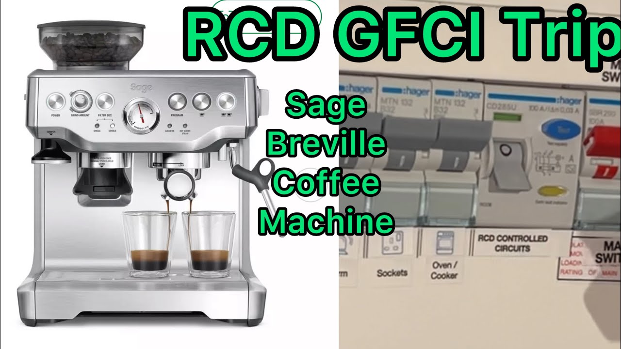 Кофемашина Sage Breville отключает защиту GFI RCD — устранение неисправностей