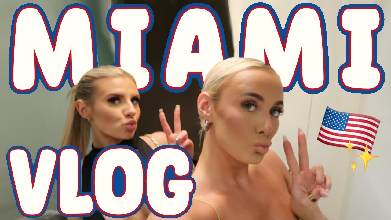 MIAMI VLOG | Magic Mike Premier, Getting Papped & Fun with Chloe