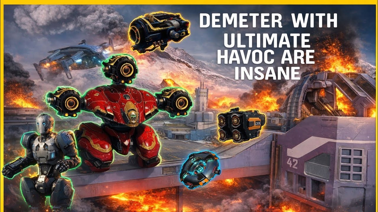 Demeter with ultimate havoc are insane | War robots 