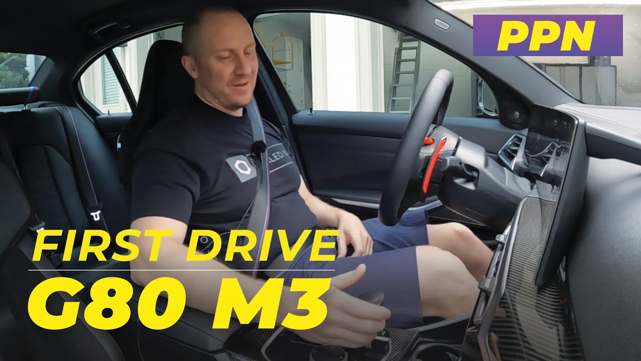 First Drive in The G80 M3 (Purple Pig Nose)