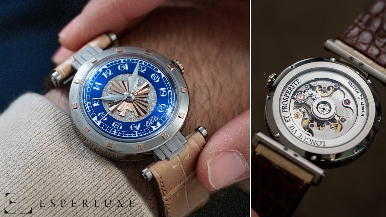 A Legendary Watchmaker & His NEW Watch - Vianney Halter Art Deco Metropolis