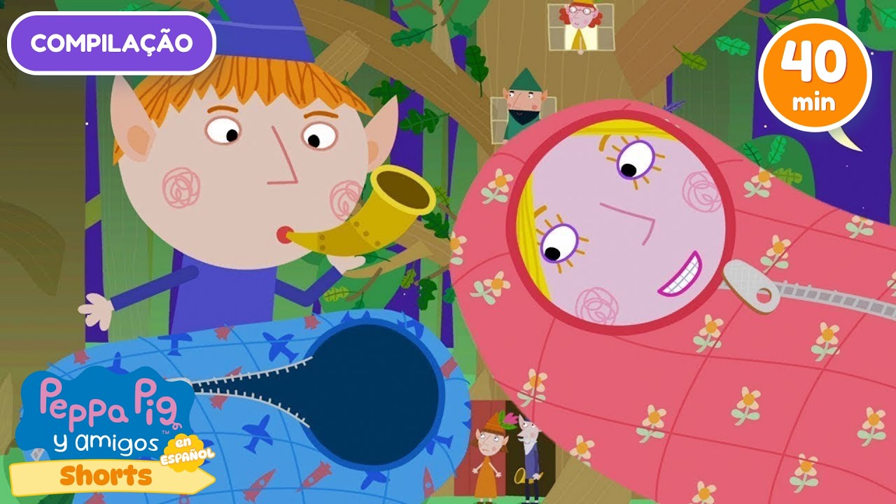 Ben e Holly em Português | O Acampamento | Nova Compilação dos Episódios | Desenhos Animados