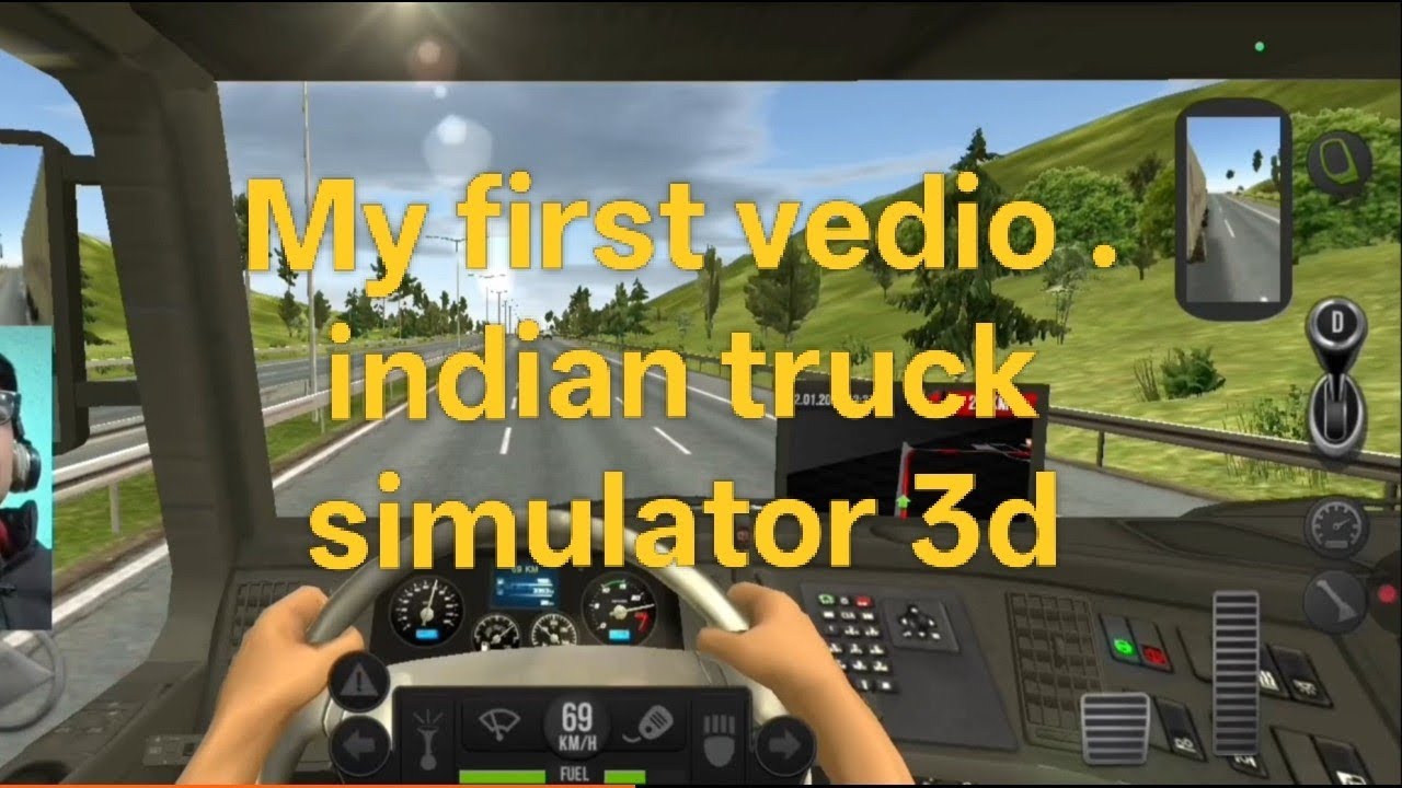 My first vedio.Indian simulator truck game 🎮 very nice game #jatingamer