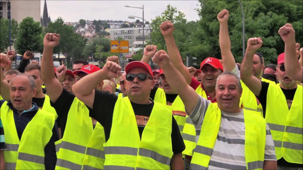 30 Tage Arbeitskampf bei Neue Halberg Guss in Saarbrücken
