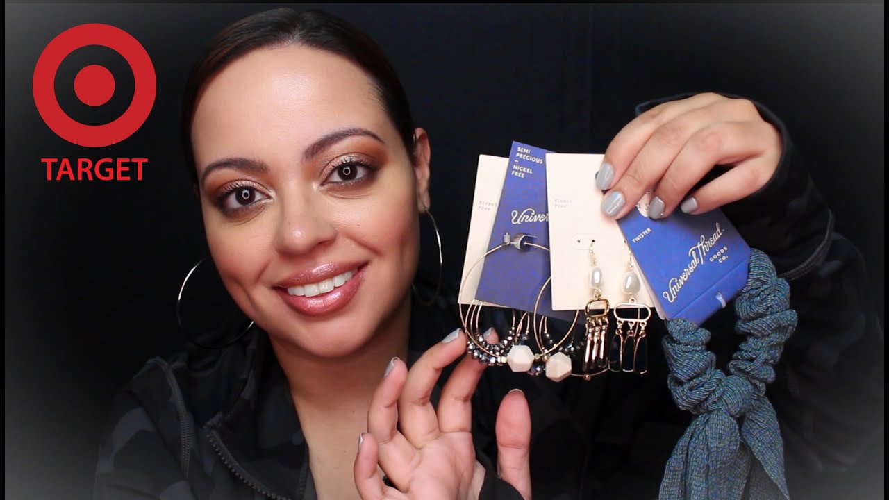 ASMR| TINGLY TARGET HAUL - Fall Neutrals (fabric scratching, tag tapping, close up whispers)