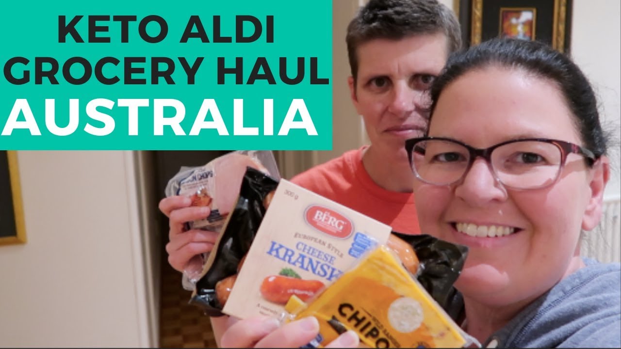 Keto Aldi grocery haul | Australia - low carb bread!