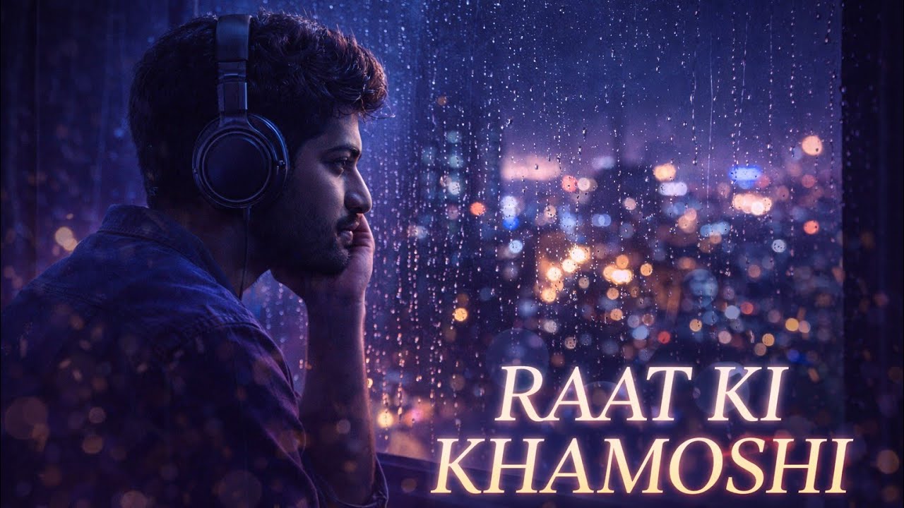 Raat Ki Khamoshi | Hindi Lofi Song | Chill Love Song | Hiru Music